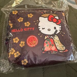Sanrio Hello Kitty Kimono Eco Bag- Red and Yellow Accents